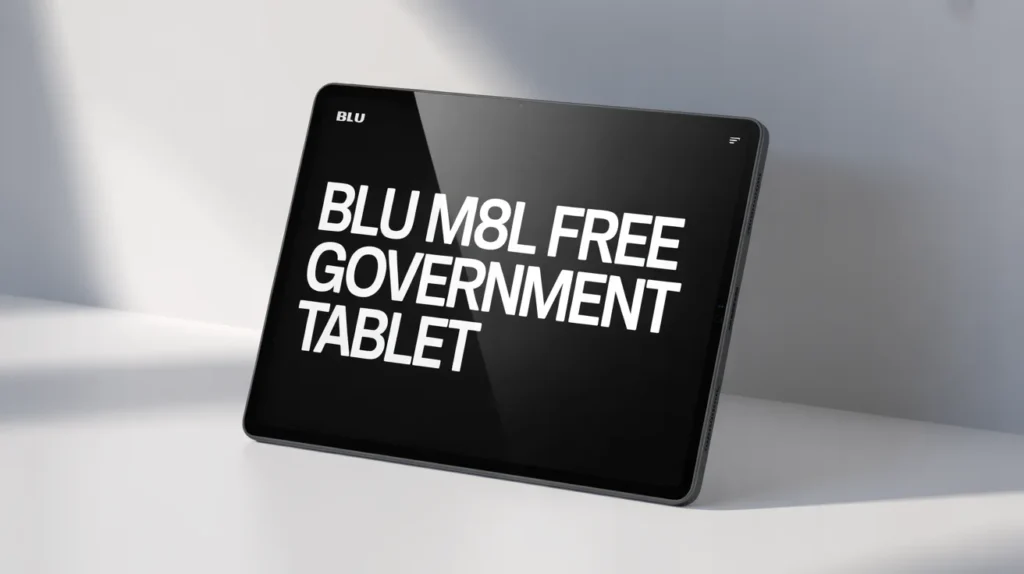 Blu M8L Free Government Tablet